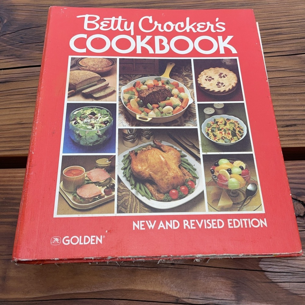 Vintage 1978 Betty Crocker's Cookbook New Revised Edition Spiral Bound Hardcover